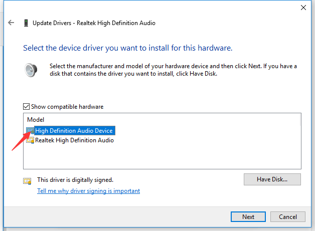 High definition audio bus driver windows 10 amd