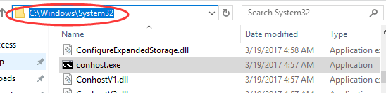 conhost.exe que es