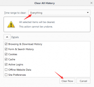 brower address error redirector