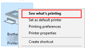 why is my printer offline brother