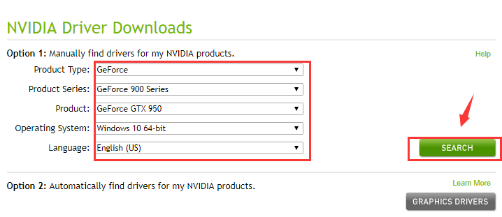 Nvidia geforce gtx 950 drivers windows 10 64 online bit