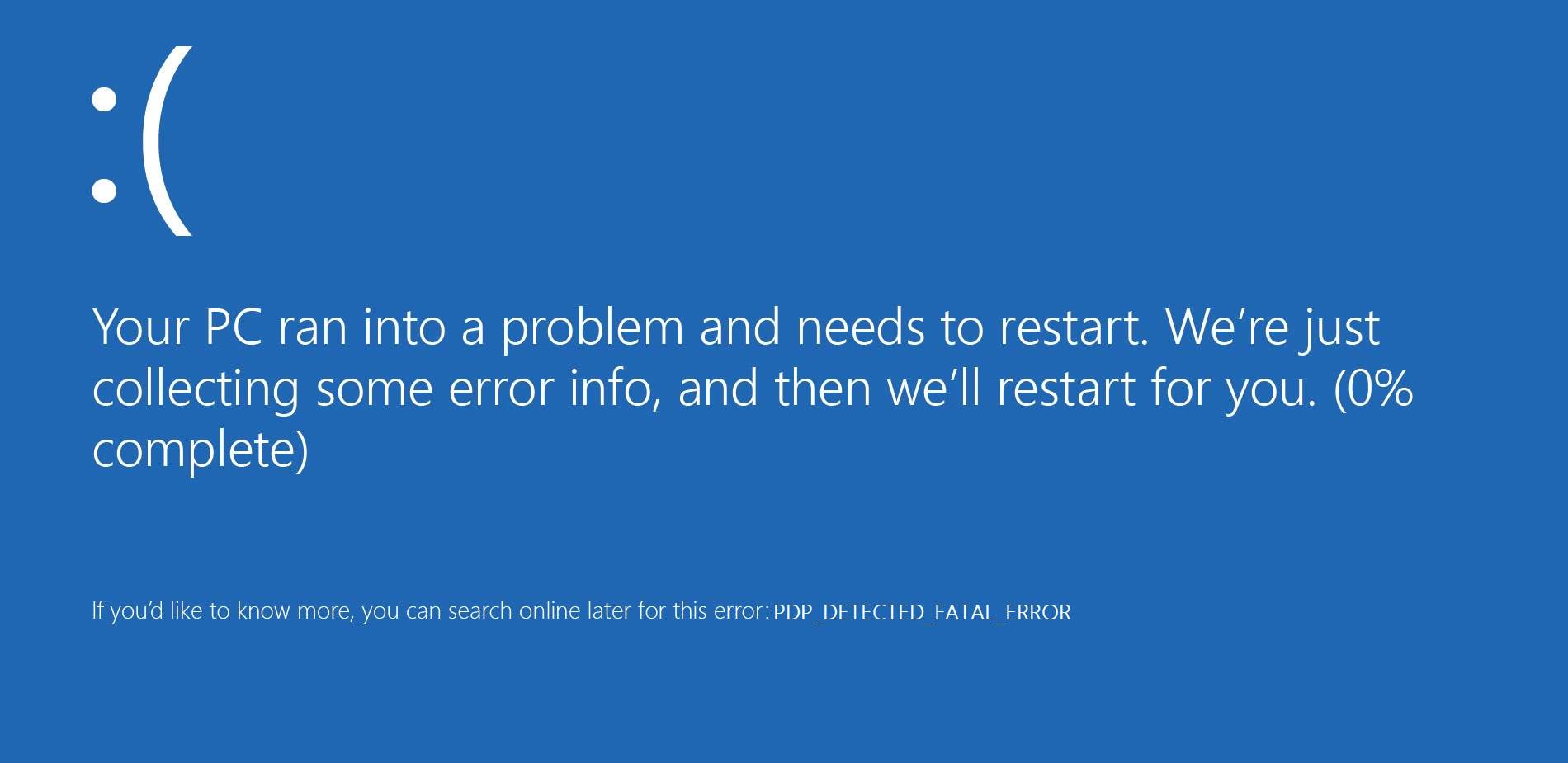 [Fixed] PNP_Detected_Fatal_Error error on Windows 10