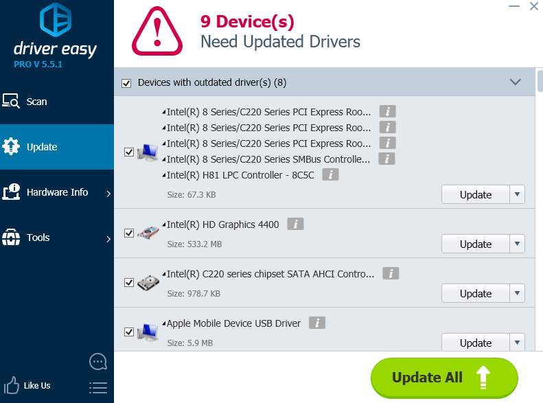 0x80070057 Error In Windows Update Solved Driver Easy 1717