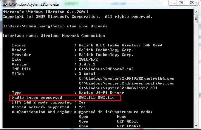 broadcom 802.11n network adapter driver windows 7 5ghz