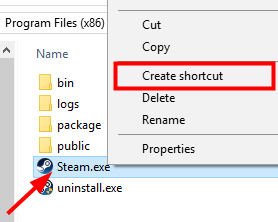 why did nosteam.ro shortcut show up on my desktop