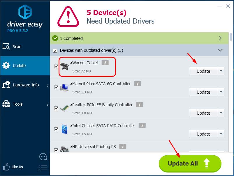 wacom intuos 2 driver windows 10