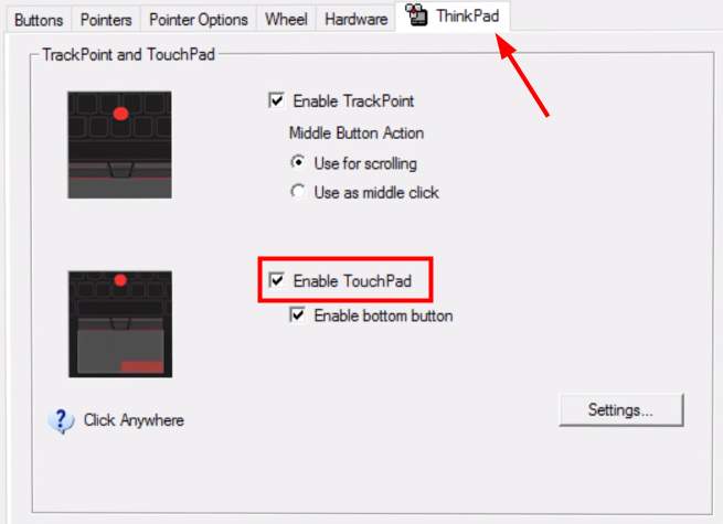 lenovo thinkpad ultranav pointing device