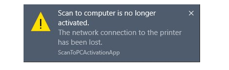 Scantopcactivationapp turn off