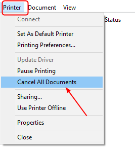 Canon Printer Offline Status