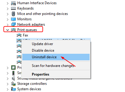 Canon Printer Offline Status