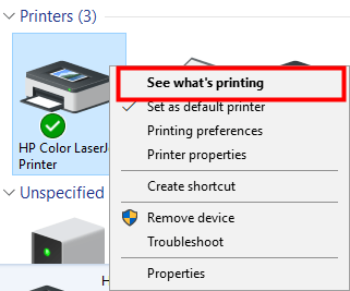 why is my printer not printing