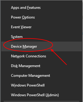 Driver supporting quick menu is not installed