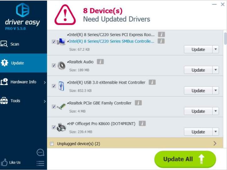 hp pci serial port driver download link