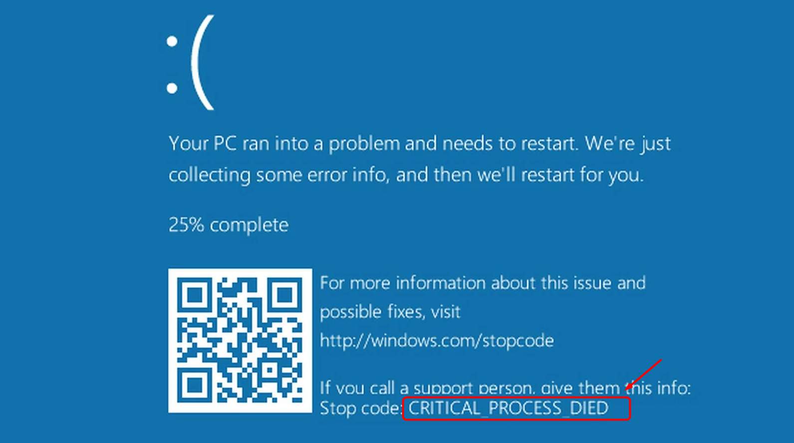 windows 10 blue error screen issues