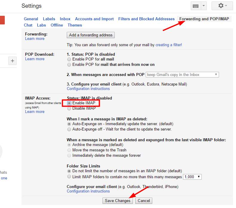 What Are The Gmail IMAP Settings And How To Enable And Use Them
