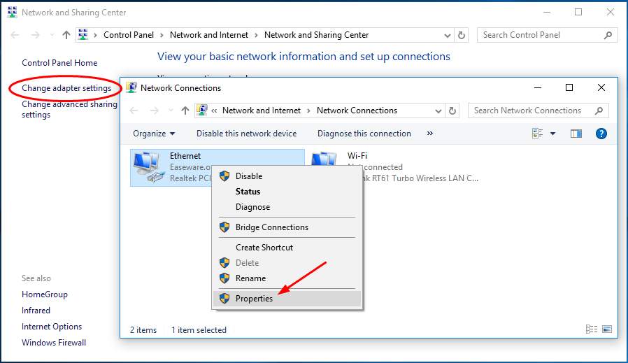 Fixed Local Area Connection Doesn T Have A Valid Ip Configuration Driver Easy