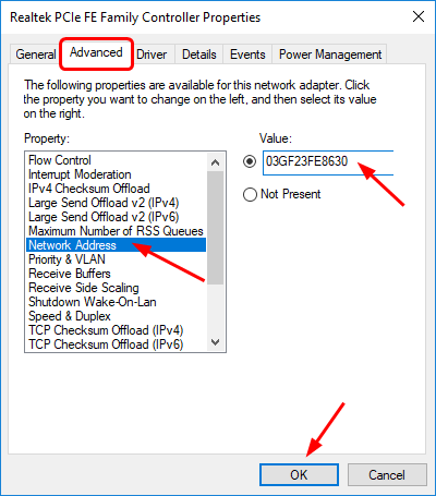 rss builder invalid ip address error