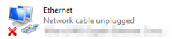 vmware player network cable unplugged