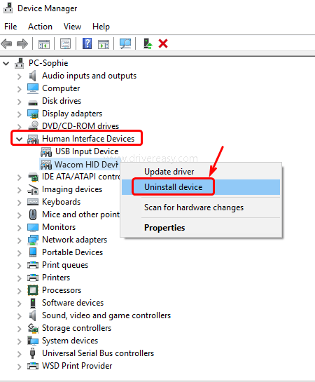 wacom tablet driver not running windows 7