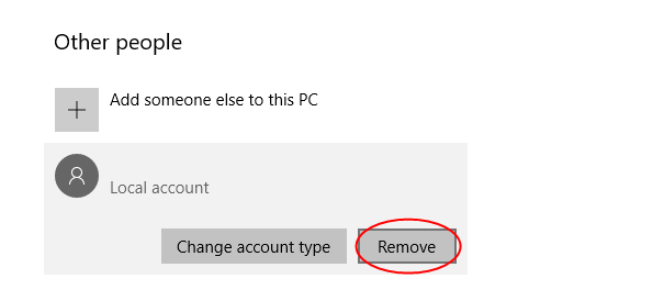 how can i change my microsoft account on windows 10