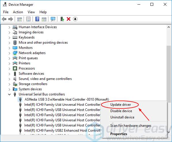 asmedia usb 3.0 windows 10 driver