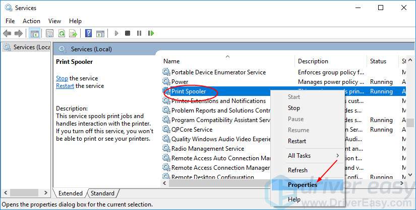 Sovesal Aja Nathaniel Ward How to Fix Print Spooler Keeps Stopping on Windows 10 & 7 - Driver Easy