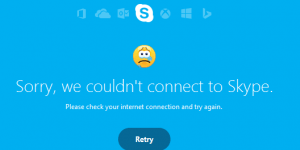 can t install skype