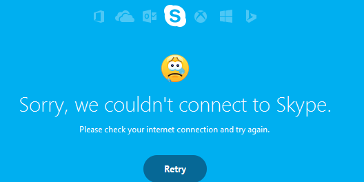 unable to sign into skype windows 10