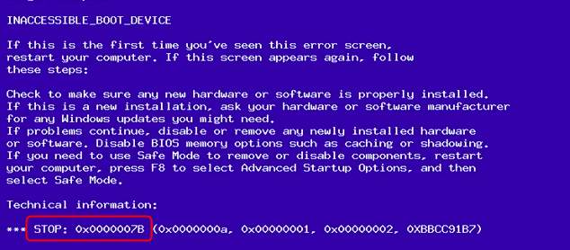 Sửa lỗi Blue Screen STOP 0x0000007B được xếp vào hàng khó khăn nhất trên Windows. Nhưng đừng quá lo lắng, hình ảnh liên quan sẽ cung cấp cho bạn những giải pháp đơn giản và hiệu quả để sửa lỗi này.