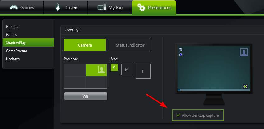 geforce experience not recording game audio
