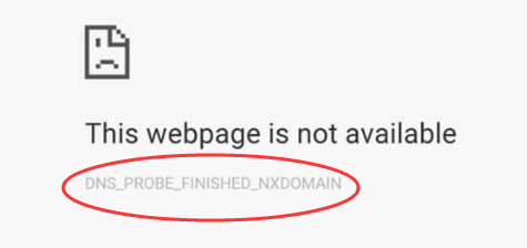 dns probe finished no internet ethernet connection only