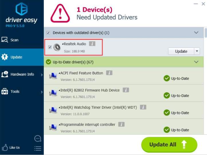 realtek drivers windows 10