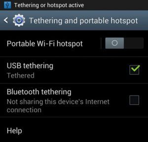 Usb tethering что это