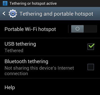 windows 10 bluetooth tethering