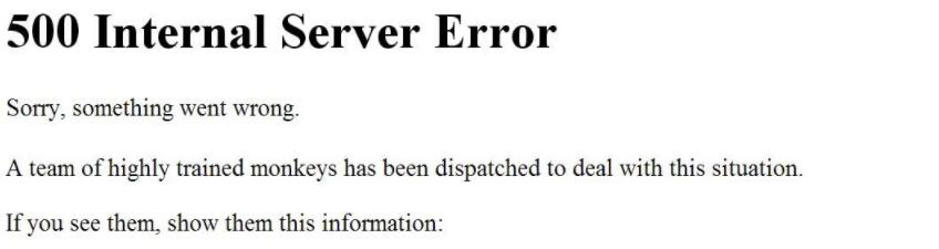 youtube 500 internal server error january 2014