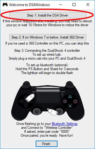 How to use the PS4 DualShock 4 controller on a PC