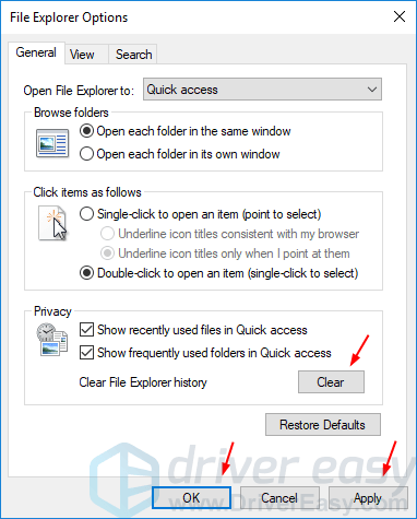 right click quick access crashes explorer