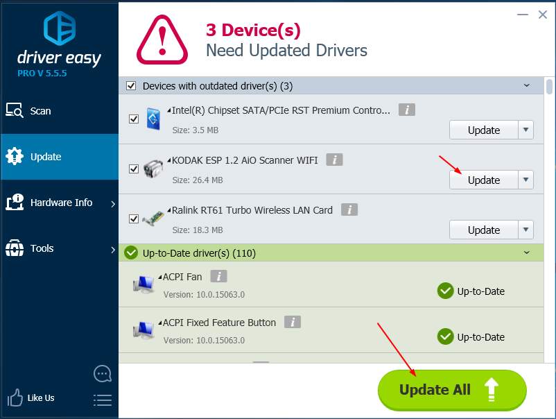 260ci wia driver windows 10