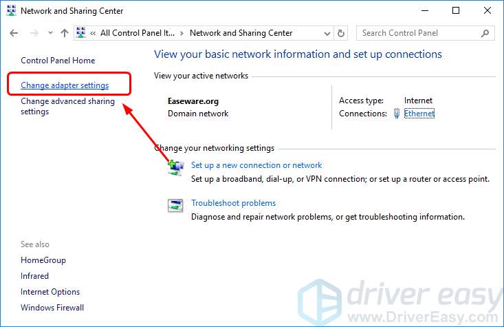 pdanet adapter sharing failed