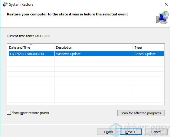 Solved Irql Not Less Or Equal Bsod In Windows 10 Driver Easy