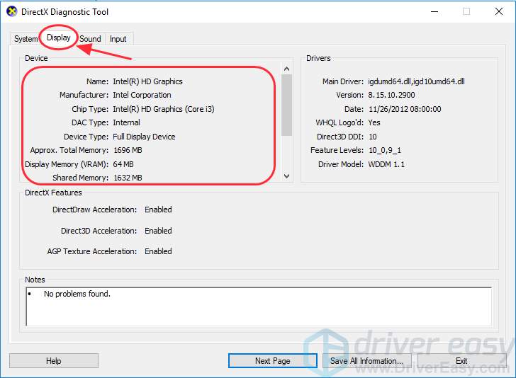 how to check video card on windows 10