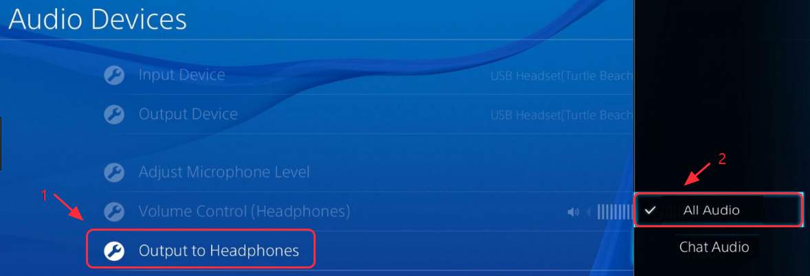 ps4 mic not connected