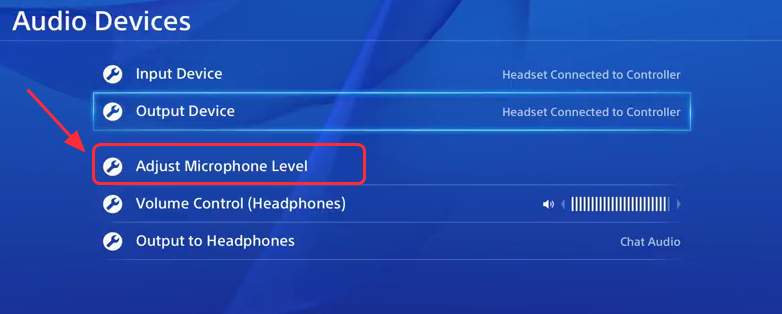how to use headset mic on ps4