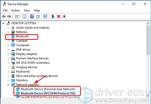 Fix Windows 10 Bluetooth Missing Issue. Quickly & Easily! - Driver Easy