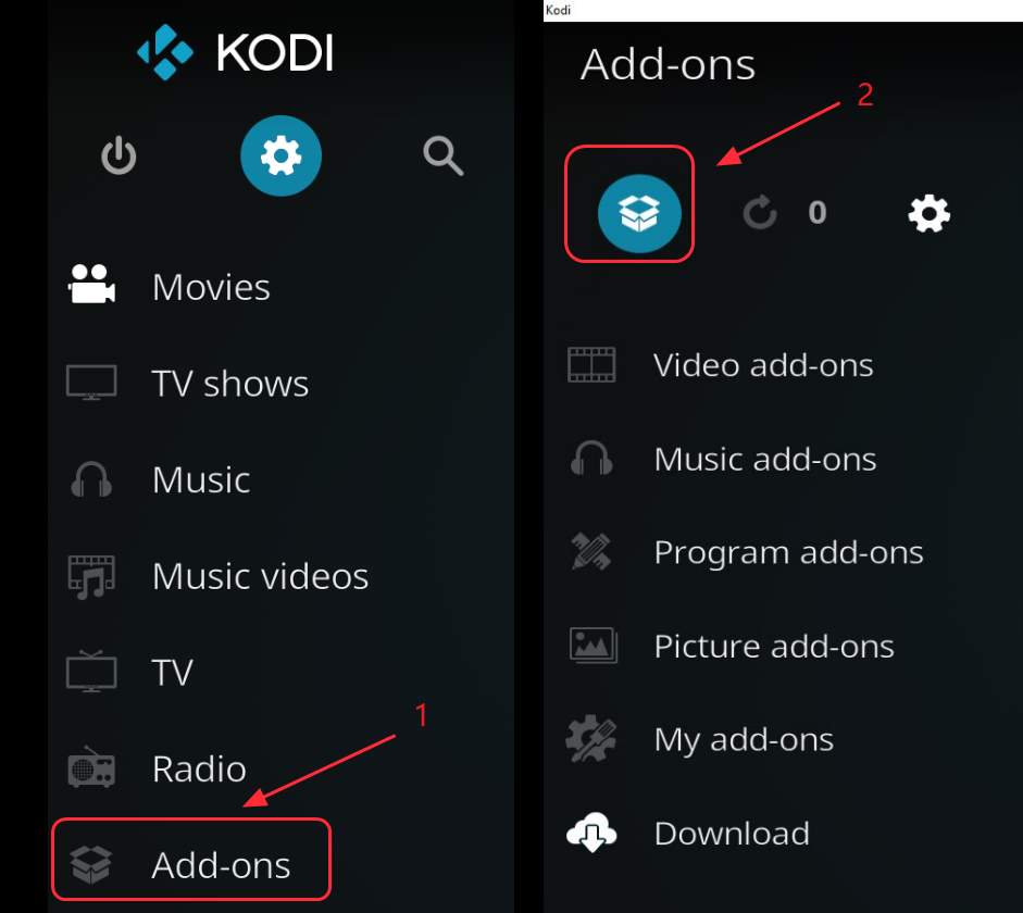 how to install exodus on kodi 16.1 on android