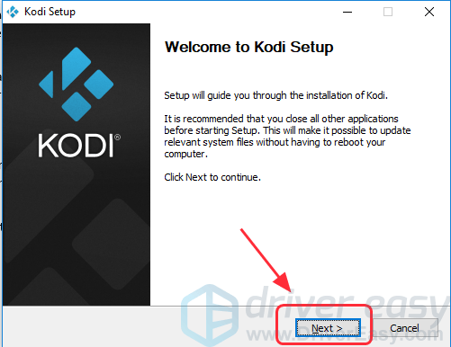 kodi setup wizard for mac