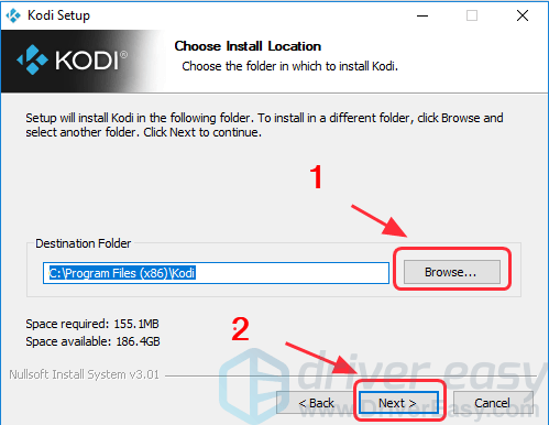 best path for media locations for kodi 176