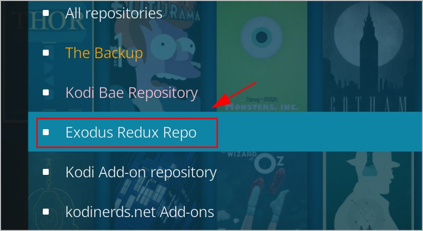 exodus kodi install