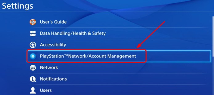 ps4 how to set account as primary