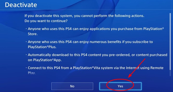 psn activate primary ps4